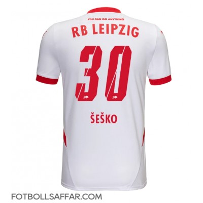 RB Leipzig Benjamin Sesko #30 Hemmatröja 2024-25 Kortärmad RB Leipzig Benjamin Sesko #30 Hemmatröja 2024-25 Kortärmad
